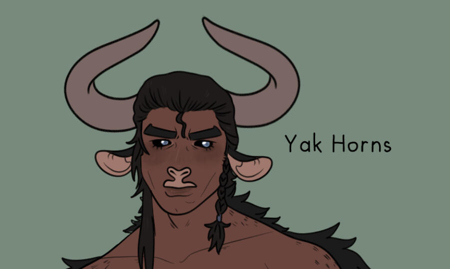 Yak Horns